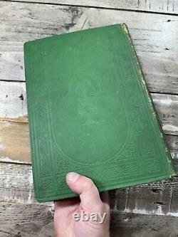 1870 Antique Gardening Book New & Rare Beautiful Leaved Plants 54 Color Plates