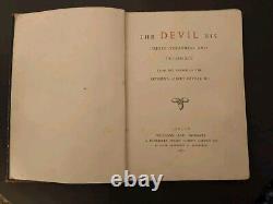 1871 Antique Book The Devil His Origin Rare London Satan History