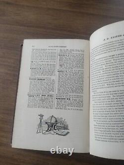 1877 Past And Present Of Boone County Illinois Illustrated Rare Antique HF Kett