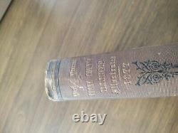 1877 Past And Present Of Boone County Illinois Illustrated Rare Antique HF Kett