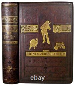 1879 Wild American West Antique Indian Wars Old California Custer Sioux Travel