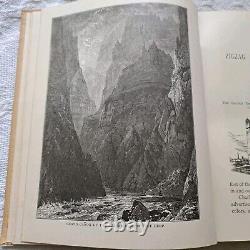 1883. 1st Antique Travel Book Zigzag Journeys in the Occident. Rare Illustrated