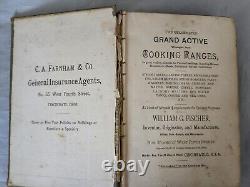 1884 Rare HUNTER SIFTER COOK BOOK cookbook COOKING Antique OLD Vintage Baking