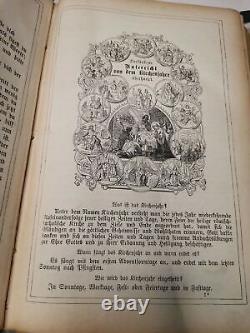 1885 Church Book Antique Vintage Retro Antique Collection