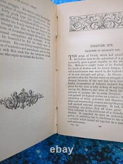 1885 Hours with the Bible, 6 Vol, Ex-Personal Library, Rare Antique Book Lot