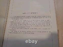 1885 PARALLEL BIBLE oxford REVISED and AUTHORIZED VERSIONS leather ANTIQUE rare