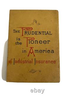 1886 PRUDENTIAL INSURANCE rare antique COMIC BOOK TIGER THE LEFTENANT & BOSUN `