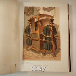 1888 Album of Portuguese Types Portugal Costumes Rare Antique Book
