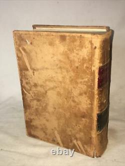 1888 Connecticut General Statutes Hardcover Book Rare Politics Laws Antique