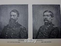 1888 GENERAL SHERIDAN 1st Ed ANTIQUE BOOK Rare HC Vtg CIVIL WAR battle ARMY