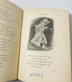 1890 RARE Lewis Carroll Rhyme and Reason antique book FIRST Edition author of Al