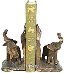 1894 THE FIRST JUNGLE BOOK Antique RARE EDITION Works of Rudyard KIPLING Disney