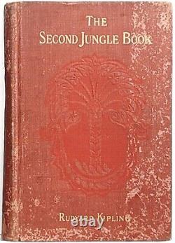 1894 THE JUNGLE BOOK Antique FIRST EDITION 1ST PRINTING Disney RUDYARD KIPLING