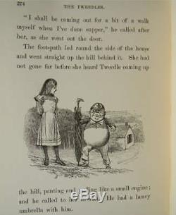 1895 ALICE IN WONDERLAND Childrens RARE Antique FIRST EDITION Fairy Tales STORY
