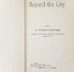 1896 Arthur Conan Doyle Beyond The City Rare Victorian Antique (sherlock Holmes)