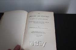 1897 2 vol. Set Origin of the Species Charles Darwin Antique Appleton RARE