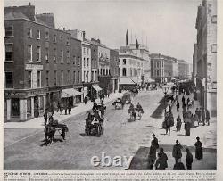 1898 IRELAND Antique Photo Book IRISH Dublin CASTLES Lakes COAST Cities CELTIC