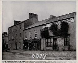 1898 IRELAND Antique Photo Book IRISH Dublin CASTLES Lakes COAST Cities CELTIC