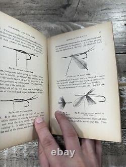 1898 RARE Antique Fishing Book Fly-Fishing & Fly-Making