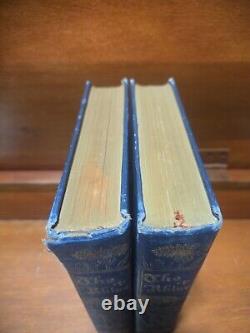 1898, THE RHINE, Fine Bindings, ANTIQUE BOOK SET Rare HC/DJ Germany GIFT