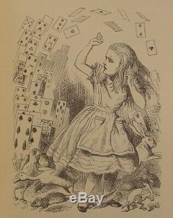 1899 ALICE IN WONDERLAND Antique TENNIEL Disneyana RARE Childrens LEWIS CARROLL