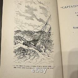 1899 Antique, Rare Book Captains Courageous by Rudyard Kipling (1899, Hardcover)