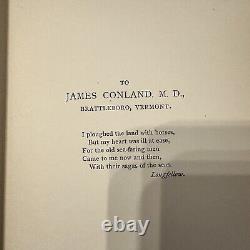 1899 Antique, Rare Book Captains Courageous by Rudyard Kipling (1899, Hardcover)