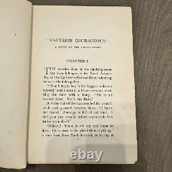 1899 Antique, Rare Book Captains Courageous by Rudyard Kipling (1899, Hardcover)