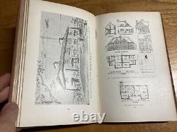 1900-1919 Collection Of 3 Antique Cottage Architecture Books See Below