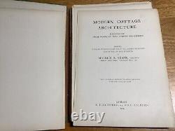 1900-1919 Collection Of 3 Antique Cottage Architecture Books See Below