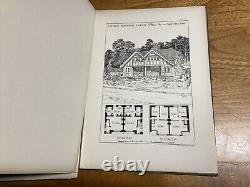 1900-1919 Collection Of 3 Antique Cottage Architecture Books See Below