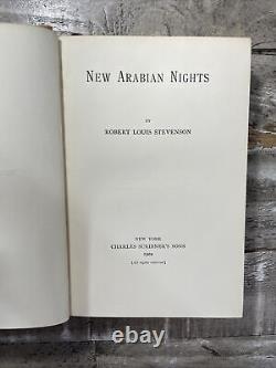 1901 Antique Novel Collection (24) Illustrated, Robert Louis Stevenson