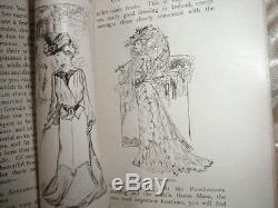 1902 ORIGINAL HC CULT OF CHIFFON Edwardian Fashion Lingerie Boudoir Secrets RARE