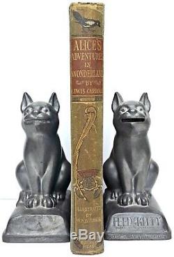 1907 ALICE IN WONDERLAND Antique FIRST ED Alice's RARE Adventures LEWIS CARROLL