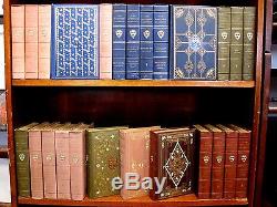 1909 HARVARD CLASSICS Historic Bindings RARE Antique Complete Set FINE Rare Book
