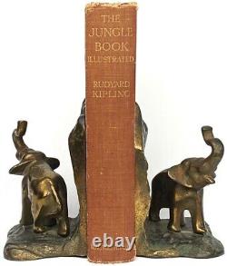 1909 THE FIRST JUNGLE BOOK Antique COLOR EDITION Rudyard KIPLING Disney DETMOLD