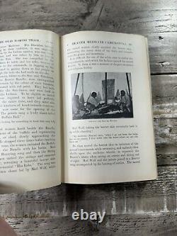 1910 Antique History Book The Old North Trail Blackfeet Indians Rare 1st ed