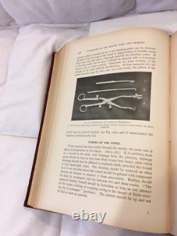 1910 Rare Titled 1st Edition Antique Medical Surgical Book Crandon M. D