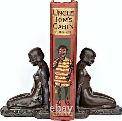1913 UNCLE TOM'S CABIN Black X RARE African COLOR Slavery Antique Civil War US A