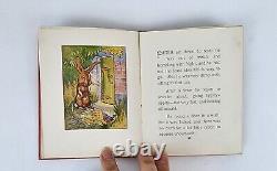 1914 BEATRIX POTTER'S ALL ABOUT PETER RABBIT, CUPPLES & LEON FIRST Rare Antique
