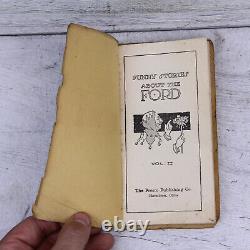 1915 Funny Stories About The Ford Vol II 2 Small Book Car Comics Rare Antique