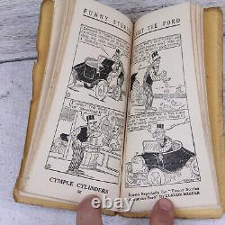 1915 Funny Stories About The Ford Vol II 2 Small Book Car Comics Rare Antique