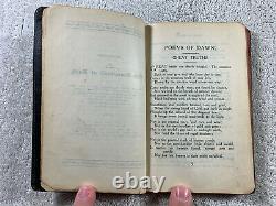 1915 Poems of Dawn Black Leather Watchtower Jehovah Rare IBSA Antique Book
