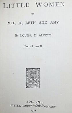 1919 LITTLE WOMEN Civil War Victorian RARE Antique SLAVERY men LOUISA MAY ALCOTT