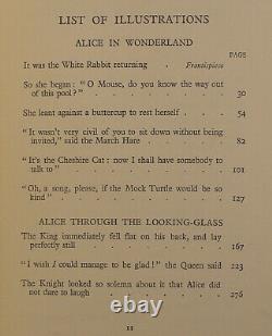 1920 ALICE IN WONDERLAND Antique FIRST EDITION Adventures ART DECO carroll RARE