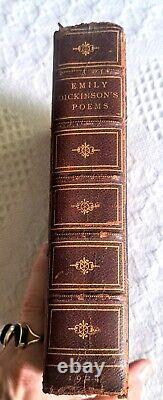 1924. THE COMPLETE POEMS OF EMILY DICKINSON. Very Rare Antique HC Poetry Book