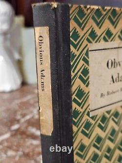 1929 Antique Book / Obvious Adams, Robert Updegraff / Rare / Good Condition