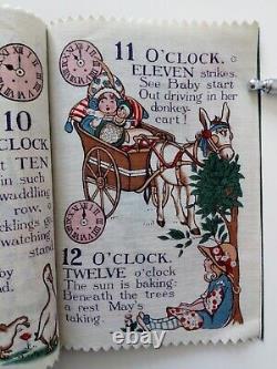 1930 Tick-a-tock Ethel Talbot Dean's Patent Rag Book 196 Antique Book Rare Book