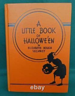 1934 Antique Vintage Halloween Book/Sechrist/1934/RARE