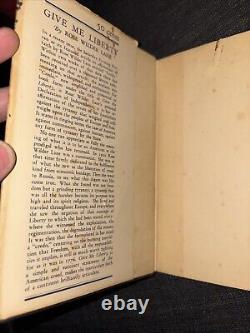 1936 Give Me Liberty / Rose Wilder Lane Libertarian HC DJ Rare Antique